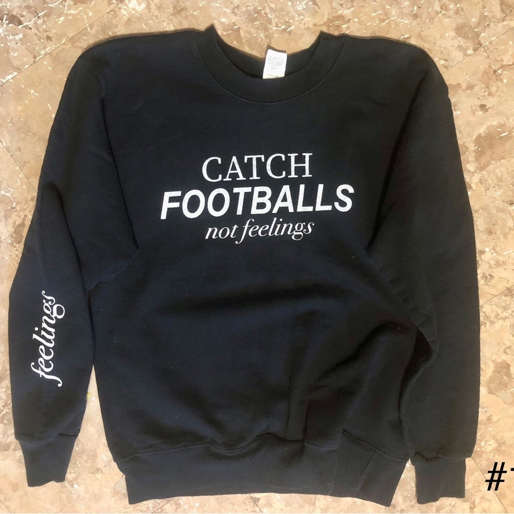 Friday+Saturday Black Graphic Sweater